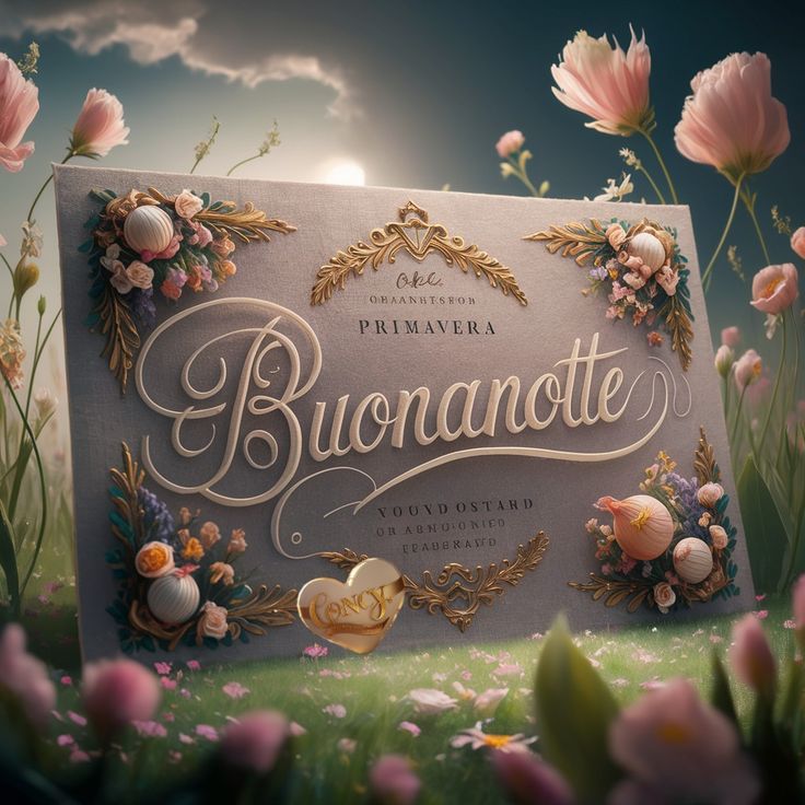 belle buonanotte