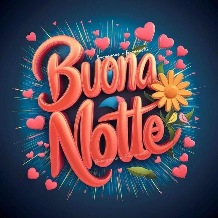 buonanotte a domani novembre