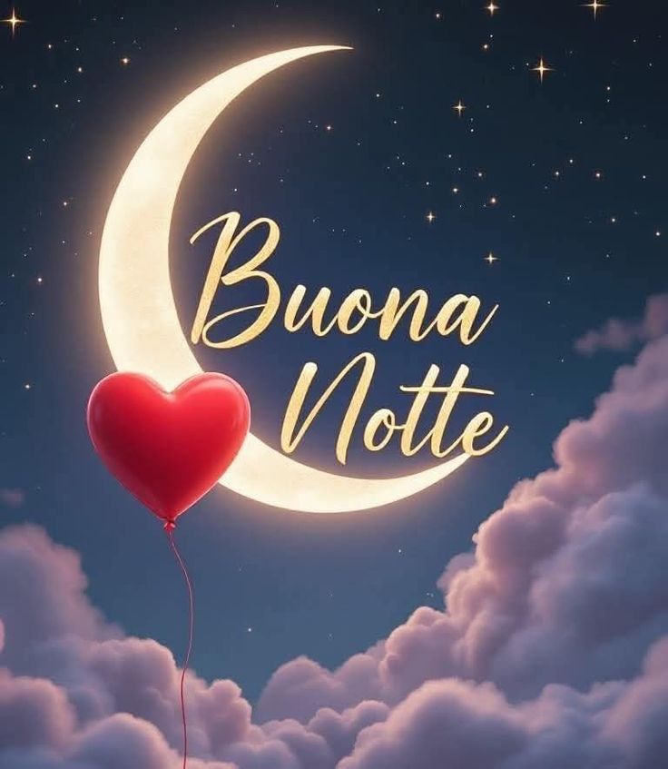 buonanotte a domani un abbraccio grande