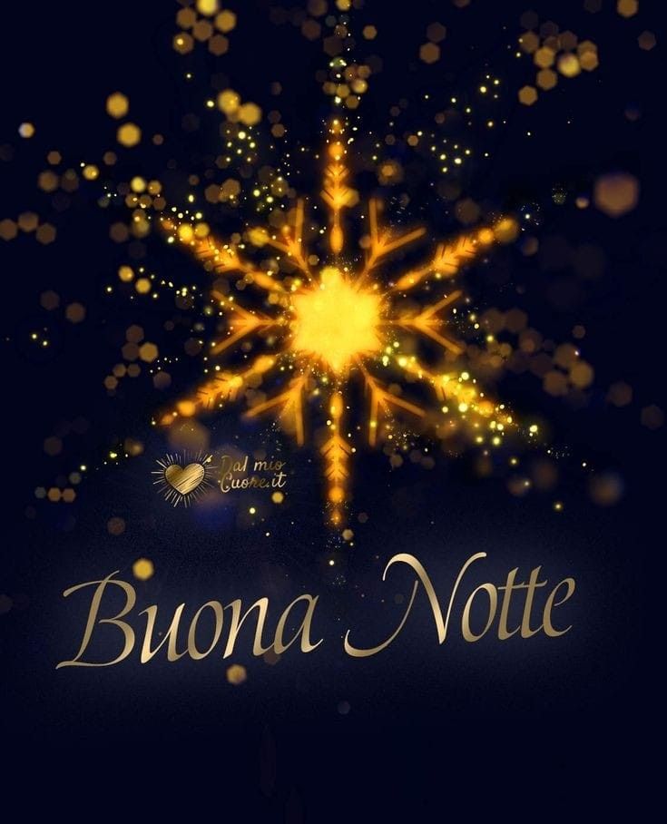 buonanotte bellissimi sogni