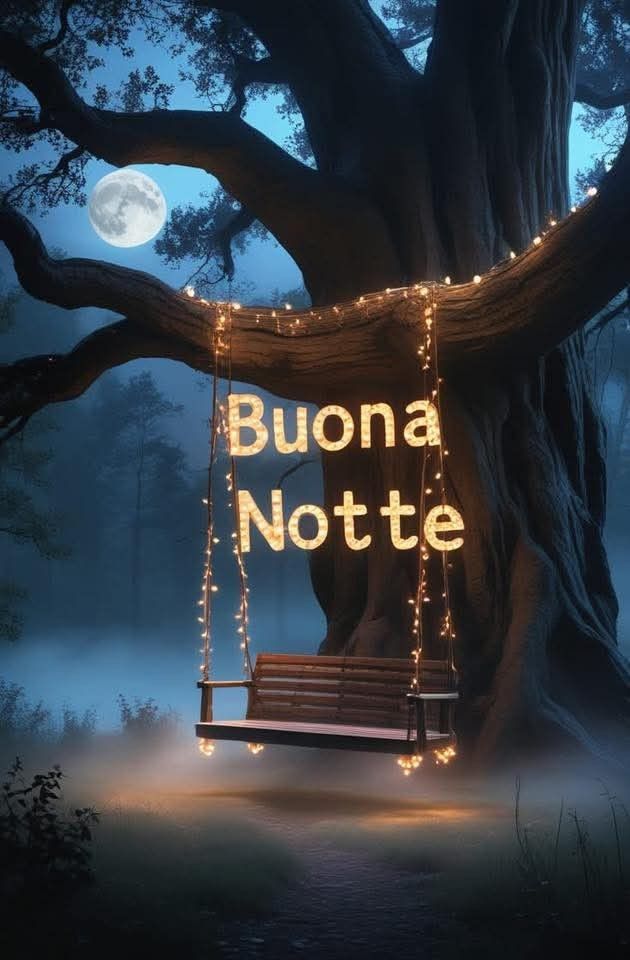 buonanotte estiva paesaggi