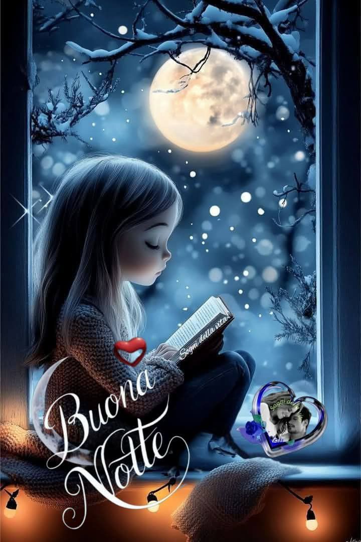 buonanotte estiva vintage immagini