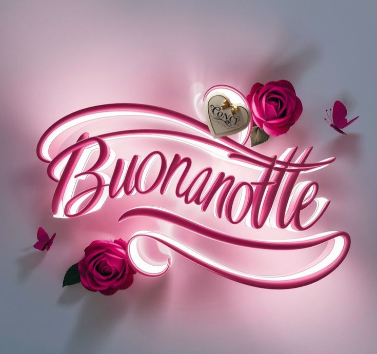 buonanotte fiori bellissimi gif