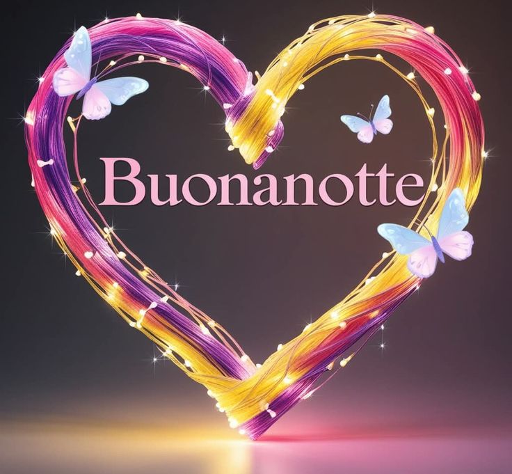 buonanotte immagini tramonto