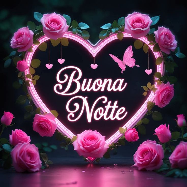 buonanotte nuove con fiori bellissimi