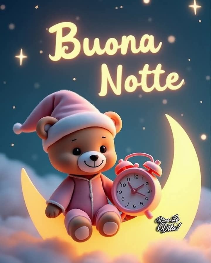 un abbraccio buonanotte a domani